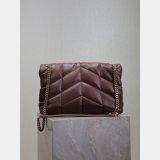 Luxury 7 Star YSL LOULOU PUFFER HANDBAG 29/35CM