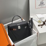 Top Hermes kelly 32cm Epsom Leather Handbag
