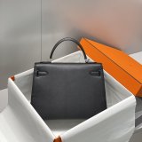 Top Hermes kelly 32cm Epsom Leather Handbag