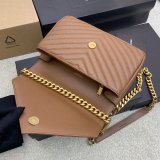 YSL 392737 Envelope Bag in Matelasse Leather