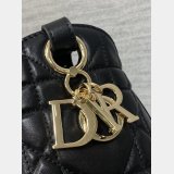 Christian Dior D-Motion Bucket 1025 & 1026 Silver/Gold Bag