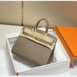 Best hermes Human handmade stiching birkin 30cm Epsom Handbag