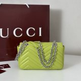 Gucci Designer 837280 GG Marmont Small Shoulder Bag