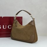 Gucci B medium Shoulder GG Suede 855251 High Quality Bag