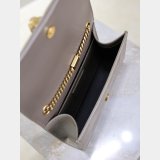 Luxury YSL KATE TASSEL Croco Vein Handbag