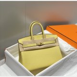 Luxury Hermes Birkin TOGO Leather Handbags 25CM