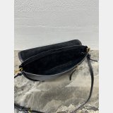 Celine Little Halfmoon Soft Triomphe In Supple SHINY Shoulder L10373778 Bag