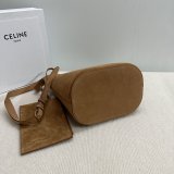 7 Star Celine Triomphe Louise Bucket Bag 116613 Medium