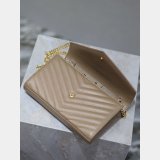 Quality YSL Designer 393953/377828 Caviar Leather Envelope Bag