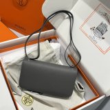 High Quality Hermes handmade Stiching Constance Elan Bag 24cm