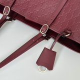Gucci GG Emblem Large Tote Shoulder 847455 Bag