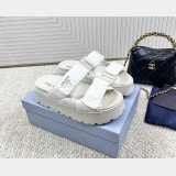 Prada Padded Nappa Leather Sandals