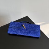2026 Bottega Veneta Andiamo suede Clutch