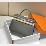 Top Hermes kelly 32cm Epsom Leather Handbag