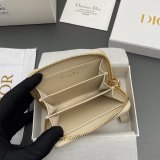 dior Jolie Glycine zip wallet S5034