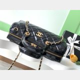 Top Quality AS5579 1:1 Mirror Large Bowling Black Bag