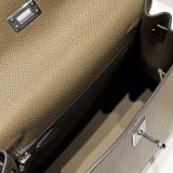 Best Hermes human handmade stiching bag Hass Epsom leather 25cm