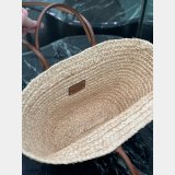 Top Raffia Prada Basket Tote 1BG470