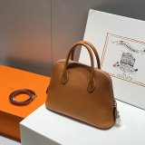 Top Hermes Epsom Leather 25cm Bolide bag