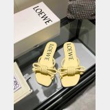 Top Loewe Flamenco Knot Flat Sandals