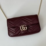 Gucci Replica GG Marmont Mini Crossbody Luxury 751526 Bag