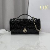 Dior Or My Dior Mini Bag Patent leather