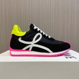 Fashion Loewe Flow Runner In Nylon And Suede