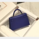 7 star Hermes human handmade stiching Mini Kelly