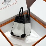 Best Hermes Birkin handmade Stiching Handbags Swift Leather 25CM