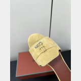 Loro Piana Summer Charms Sandal Suede Goatskin