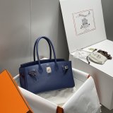 Luxury hermes Human handmade stiching birkin bag 29cm Swift leather