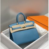 Fashion Hermes Birkin TOGO Leather Handbags 25CM