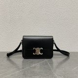 Celine TEEN TRIOMPHE BAG IN Shiny Calfskin