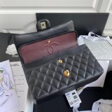 TOP CC Flap 1112 Lambskin 25cm Handbags