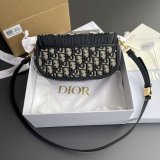 Replica Christian Dior Bobby East-West Blue Bag M9327