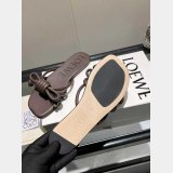 Top Loewe Flamenco Knot Flat Sandals