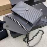 YSL 392737 Envelope Bag in Matelasse Leather