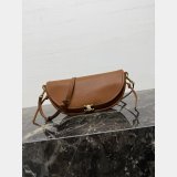 Celine Little Halfmoon Soft Triomphe In Supple SHINY Shoulder L10373778 Bag