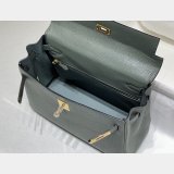 Hermes Kelly 32cm Togo leather Almond Green