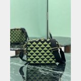 Top Quality Prada Embroidered Fabric Messenger 2VH069 Bag