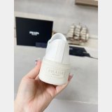 Prada Lace-up Fabric Sneakers