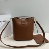 7 Star Celine Triomphe Louise Bucket Bag 116613 Medium