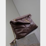 Luxury 7 Star YSL LOULOU PUFFER HANDBAG 29/35CM