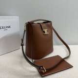 7 Star Celine Triomphe Louise Bucket Bag 116613 Medium