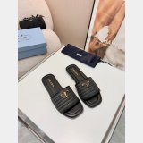 7 Star Prada Raffia Slides