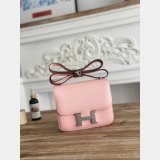 Luxury Hermes handmade Stiching Constance Bag 18CM