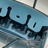 Best Quality hermes Human handmade stiching birkin bag 29cm Swift leather