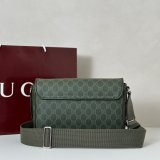Gucci GG Green Medium Crossbody Wholesale 792124 Men Bag
