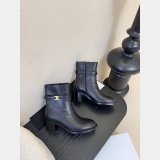 CELINE GARANCE TRIOMPHE STRAP BOOT IN CALFSKIN