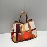 Top Hermes garden Party Bag Canvas 36cm